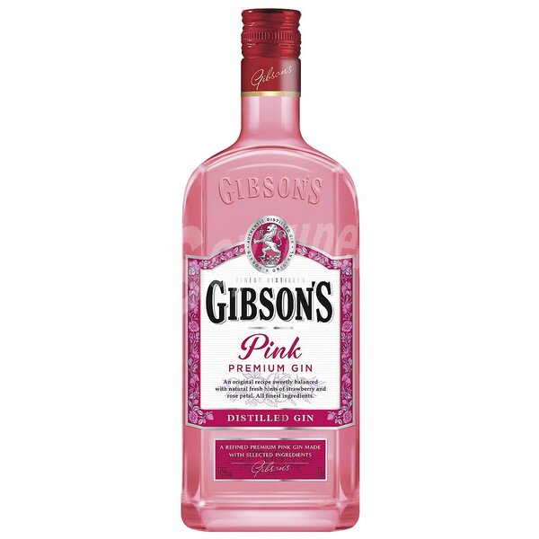 GIBSON'S PINK GIN 700ML - Image 1