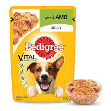 Pedigree Vital Protection Lamb In Jelly Dog Food 100G