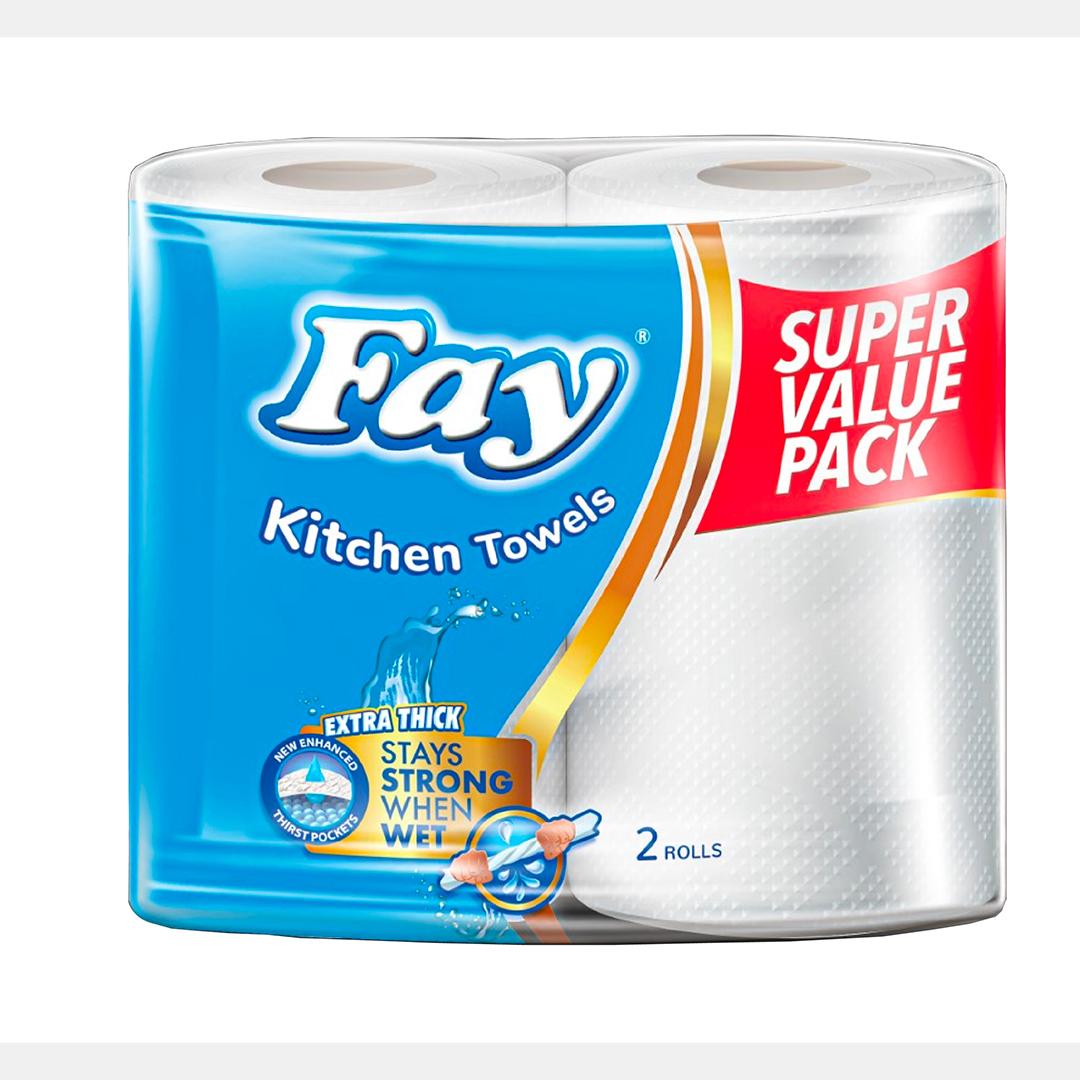 Fay Kitchen Towels X2