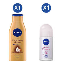 Nivea Cocoa Butter 400Ml + Deo Pearl Beauty Women 50Ml