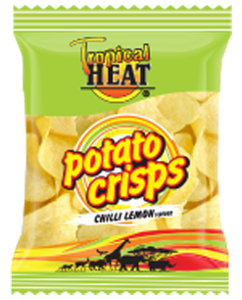 Tropical Heat Potato Crisps 115G