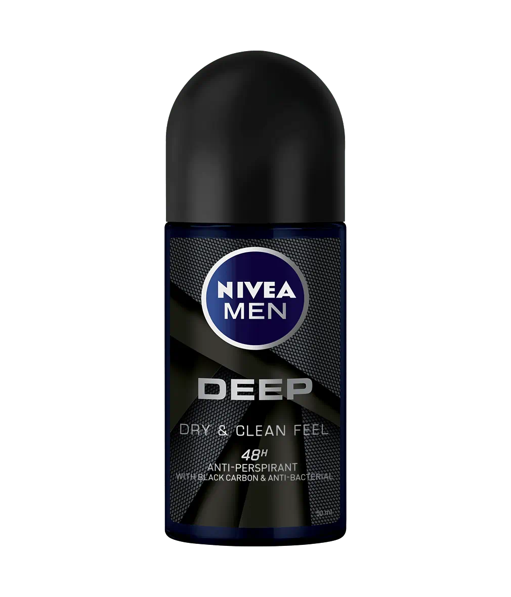 Nivea Deep Roll On For Men 50Ml
