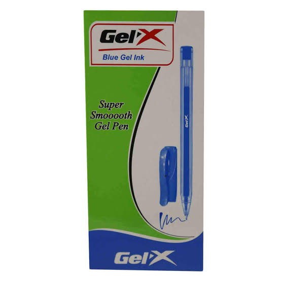 Gel-X KC106C Super Smooth Gel Pen Blue 12 Pieces