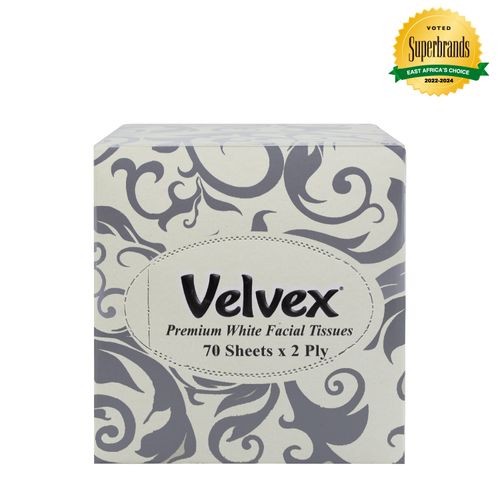 Velvex Facial Tissue Silver 70