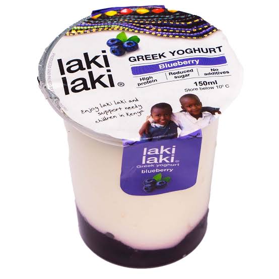 Laki Laki Greek Yogurt Blueberry 150Ml