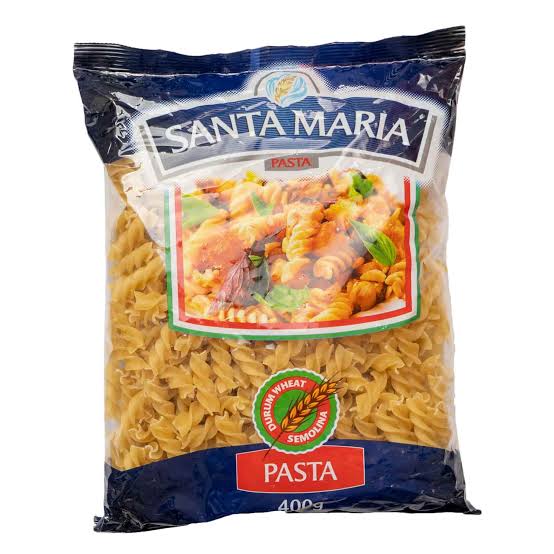 Santa Maria Pasta Fusili Plain 400G