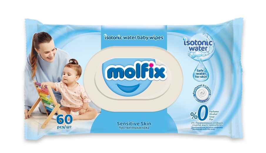 Molfix Isotonic Wet Wipes 200