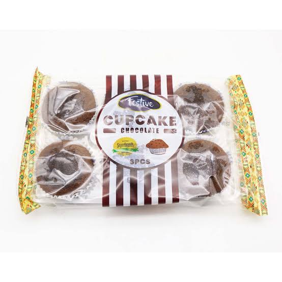 Festive Cupcake Chocolate 6 Pieces 250G