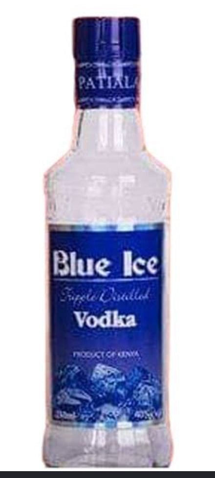 BLUE ICE VODKA 1/4