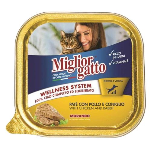 Miglior Gatto Chicken And Rabbit Jelly Dog Food 100G