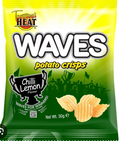 Tropical Heat Potato Crisps Chilli Lemon 30G